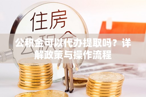 亭湖公积金可以代办提取吗？详解政策与操作流程