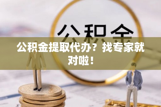 亭湖公积金提取代办？找专家就对啦！
