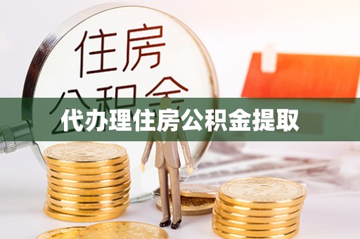 亭湖代办理住房公积金提取